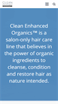 Mobile Screenshot of cleanenhancedorganics.com
